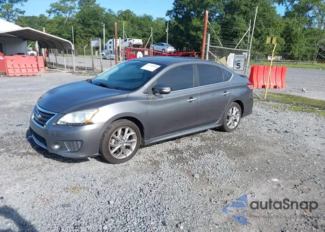 2015 Nissan Sentra Sr z USA, uszkodzony, nr VIN 3N1AB7APXFY218094